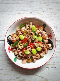 Foto resep Cumi Tumis Pete