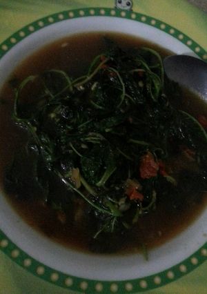 Foto resep Tumis bayam pedas
