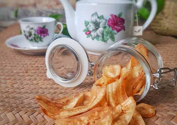 Cara Mudah Memasak Kerepek pisang yang Praktis