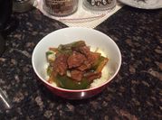 A picture of chinese pechay stir fry