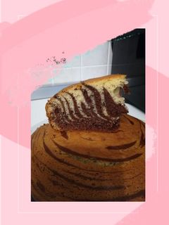 Foto di Torta zebrata