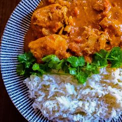 A picture of Coconut Chicken Curry.