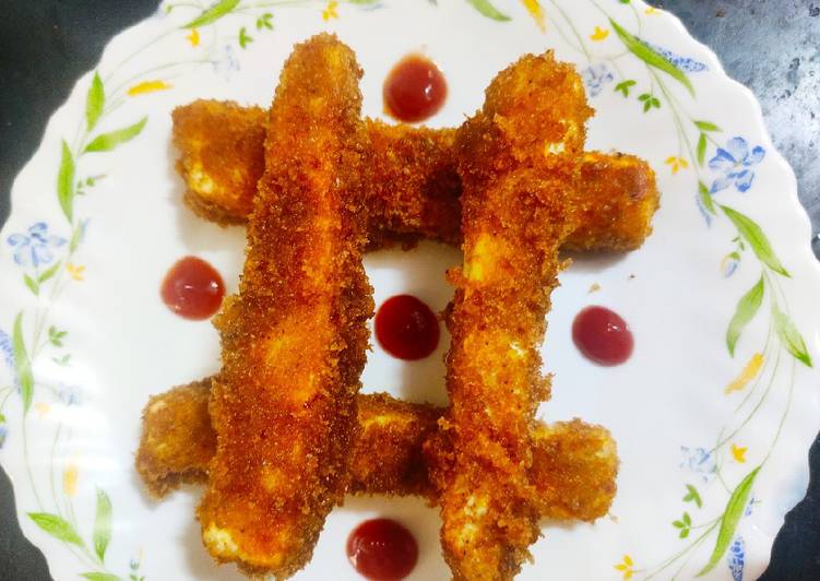 Simple Way to Prepare Favorite Paneer Fingers