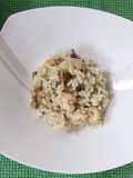 Risotto carciofi e gamberetti