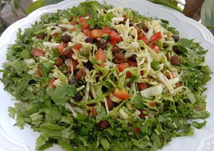 How to Make Favorite Cheakpea Cabbage Salad