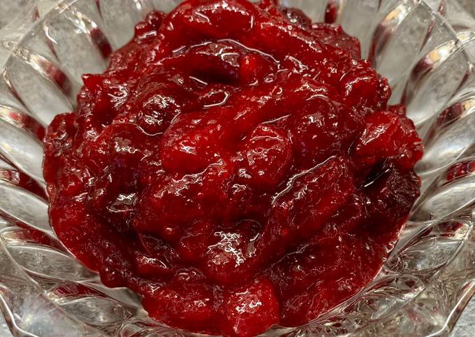 Cranberry and Clementine Sauce #christmasgift