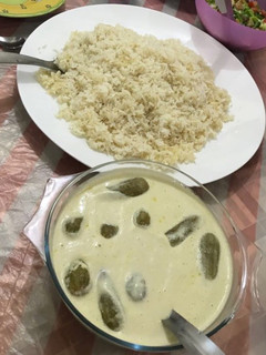 صورة لوصفة مخشي الكوسا بلحمة الخاروف واللبن (المطبخ الأردني)