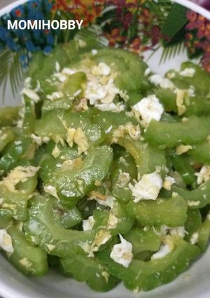 Foto resep Pare tumis telur
