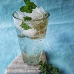 A picture of Virgin mojito.