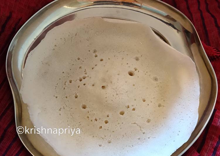 Recipe of Super Quick Homemade Appam without baking soda