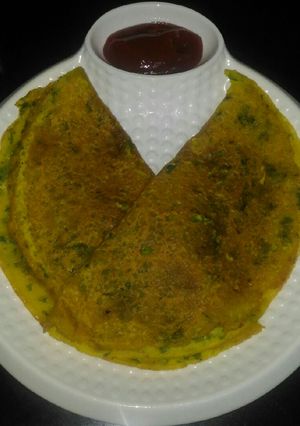 A picture of Fenugreek Chila.