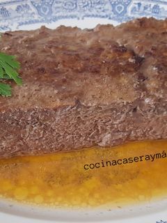 Una foto de Pastel de carne con manzana