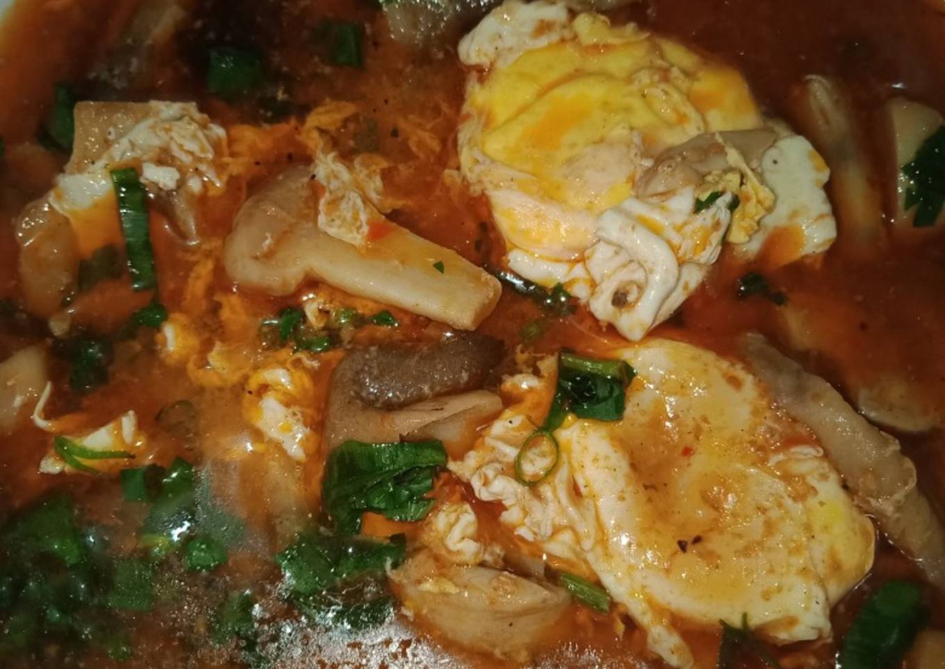 Resep Masak Tumis Telur Jamur Merang Bumbu Mie Aceh Diet DEBM Istimewa