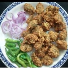 A picture of Moong Dal Vada.