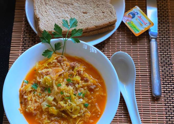 Step-by-Step Guide to Make Quick Golabki or Cabbage Soup