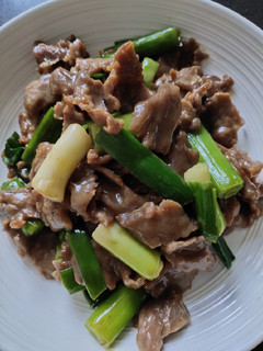 A picture of Spring Onion with Beef.