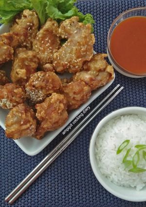 Foto resep Sayap Ayam Goreng Wijen