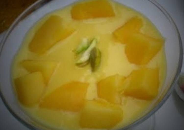 Step-by-Step Guide to Make Speedy Mango custard