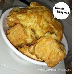 A picture of Tofu Into Egg(Awara Cikin Kwaii)..