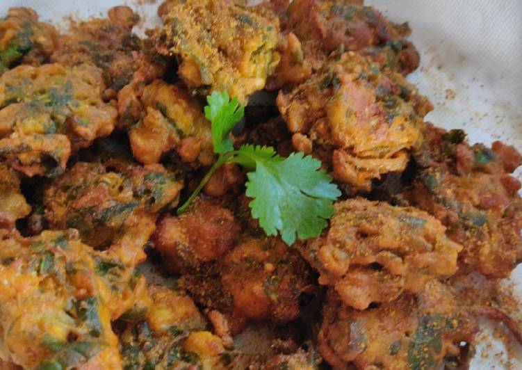 Palak Gobi pakode