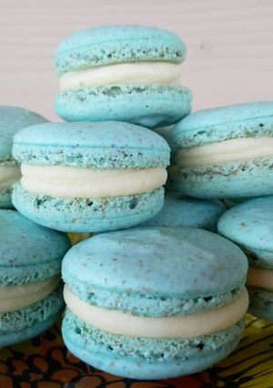 Una foto de Macarons con merengue francés 🇨🇵