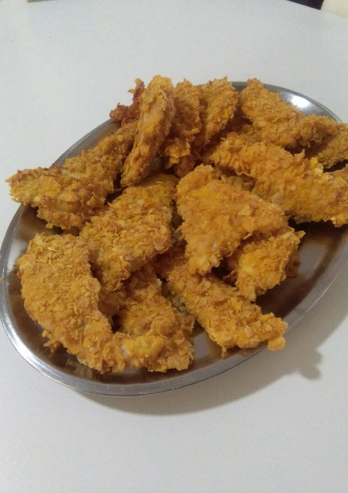 Una foto de Pechuguitas crujientes al horno