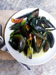 Foto resep Kerang Hijau Kuah Pandan