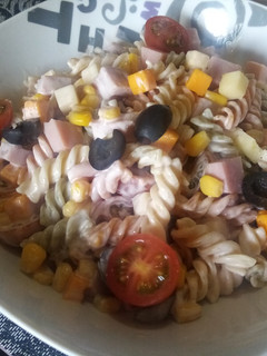 Una foto de Ensalada de pasta en 12 minutos