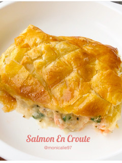 Foto resep Salmon En Croute (Salmon Wellington)-bs untuk Mpasi Anak