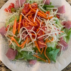 A picture of Uncle Joes Salad.