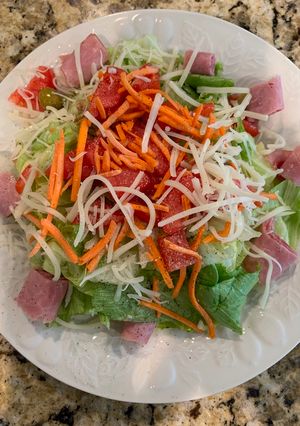 A picture of Uncle Joes Salad.