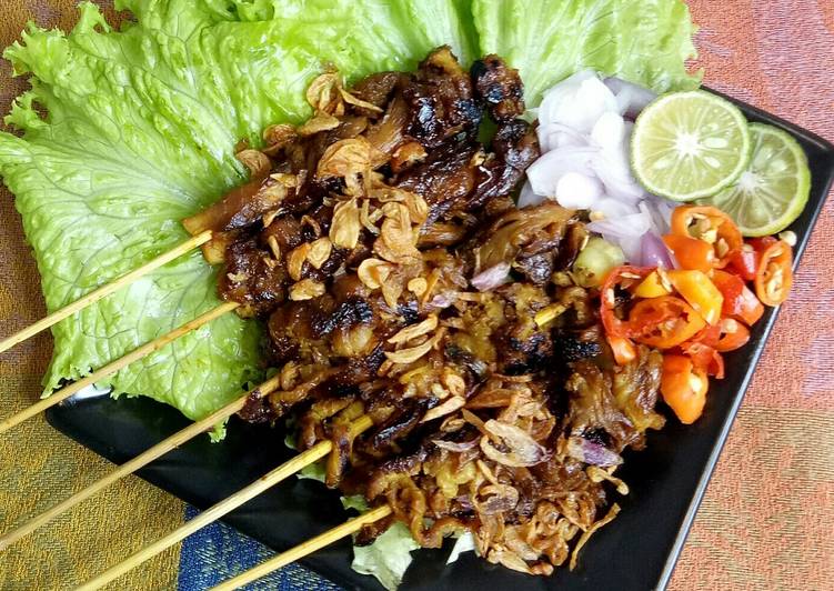 Sate Jamur Tiram -Vegetarian food