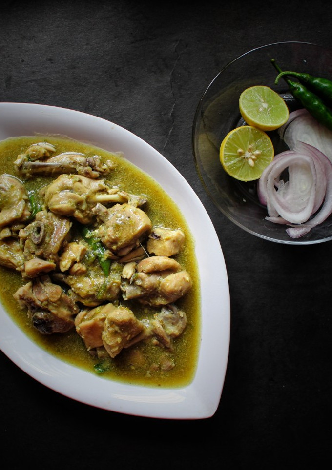 A picture of Andhra Style Chilli Chicken.