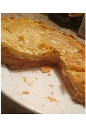 Una foto de Torta de fiambre