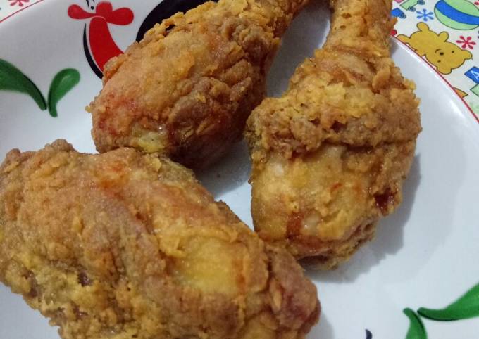 (33) Ayam goreng tepung krispy