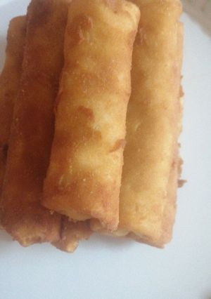 صورة لوصفة رولات مقليه