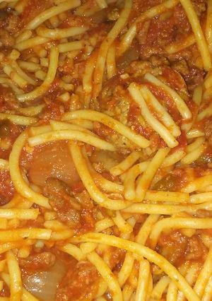 A picture of Better The Next Day Spaghetti.