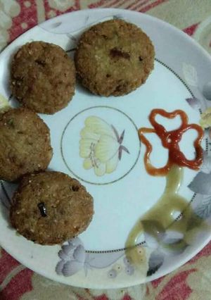 A picture of Leftover rice cutlet.
