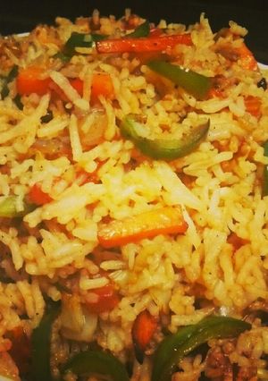 A picture of Veg fried rice.