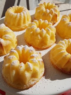 O poză a rețetei Papanași cu brânză la cuptor.