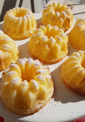 O poză a rețetei Papanași cu brânză la cuptor.