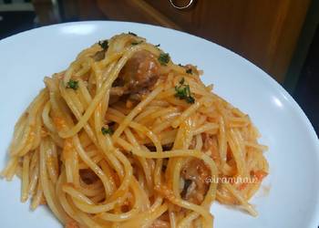 Cara Memasak Cepat Spattula (Spaghetti Tulang) Sedap Nikmat