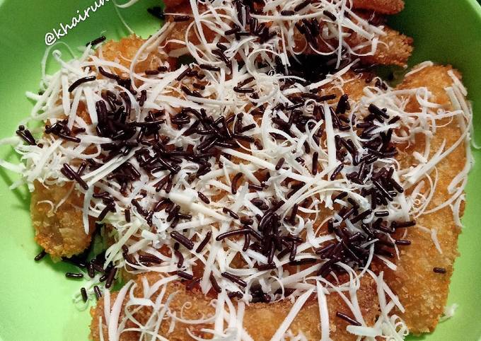 Pisang goreng krispi