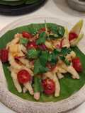 Thai chicken feet salad - salad kaki ayam ala Thailand