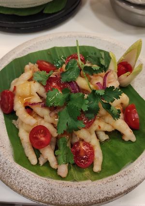 Foto resep Thai chicken feet salad - salad kaki ayam ala Thailand