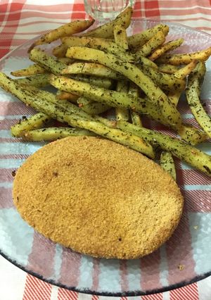 Una foto de Milanesas de soja