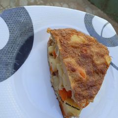 A picture of Potatoes omelette.