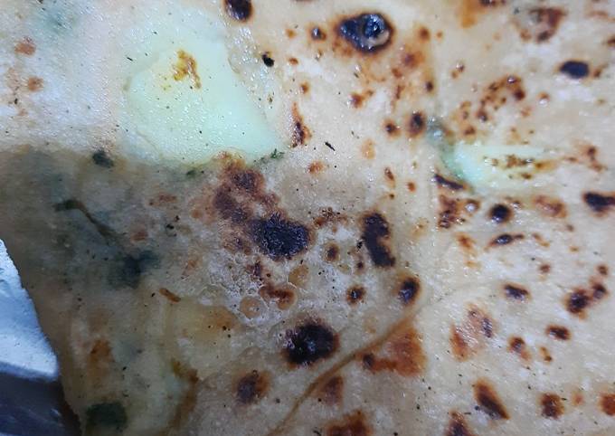 Easiest Way to Make Super Quick Homemade Aloo paratha