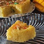 मैंगो सूजी केक(mango suji cake recipe in hindi)