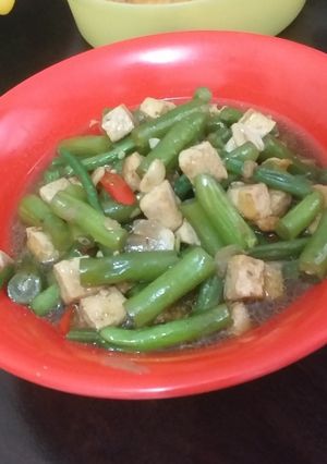 Foto resep Tumis buncis tahu